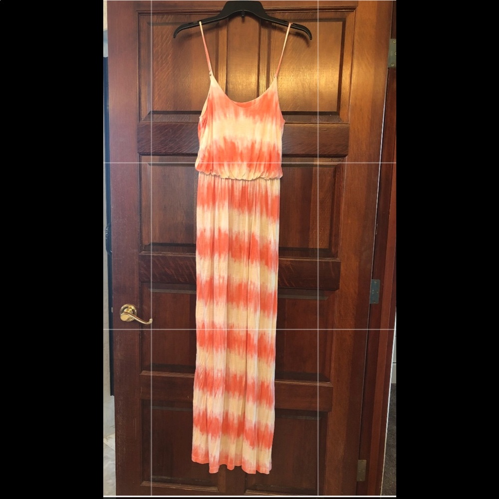 Lush Small tie dye maxi dress